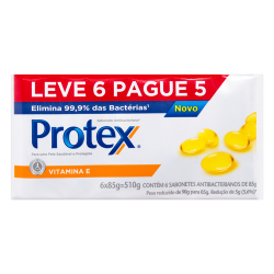 sabonete protex vitamina e leve6 pague5 6x85g