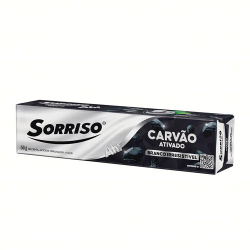 creme dental sorisso carvao ativador