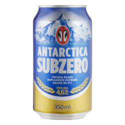 cerveja antarctica sub zero lata 350ml