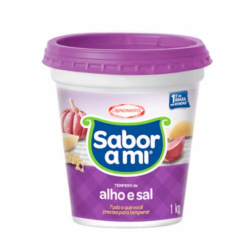 tempero sabor ami ajinomoto alho e sal 1kg