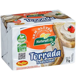 torrada naturallife s/gluten 75g tradicional