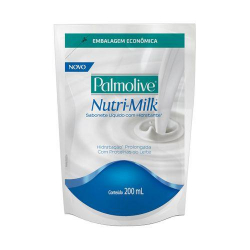 sabonete palmolive liquido nutri-milk refil 200ml