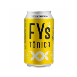 refrigerante agua tonica fys lata 350ml