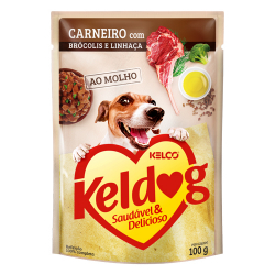alimento caes keldog carneirobrocolis e linhaca