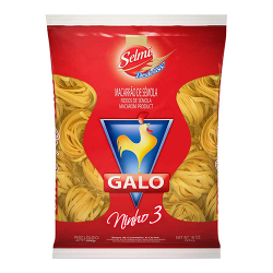 massa talharim ninho semola numero 3 galo 500gr