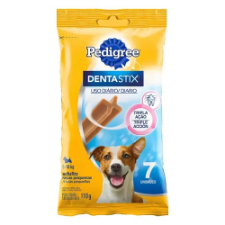 petisco caes pedigree 110g dentas racas pequenas