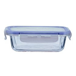 pote hermetico mimo 1l retangular boro com trava