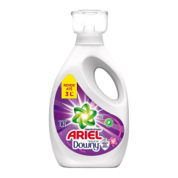 sabao liquido concentrado ariel com toque de downy 1,2l