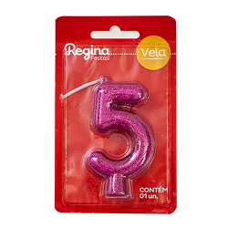 regina vela cintilante pink n.5