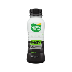 iogurte canto de minas whey 250g coco