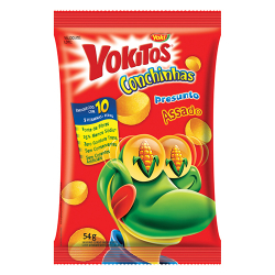 salgadinho yokitos conchinhas sabor presunto assado 45g