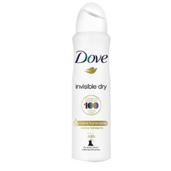 desodorante antitranspirante aerosol dove invisible dry 150ml