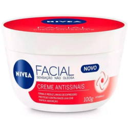 creme facial nivea 100g antissinais