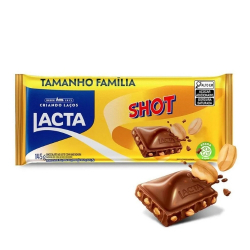 chocolate lacta 145g shot