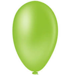 balao regina liso n7 c/50 verde lm 159590