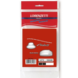 resistencia lorenzetti bella ducha 127v 5500w