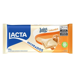 choc. barra lacta rech. laka 104g caramelo