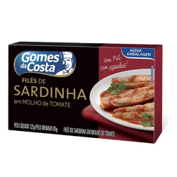 file de sardinha gomes da costa 125g tomate