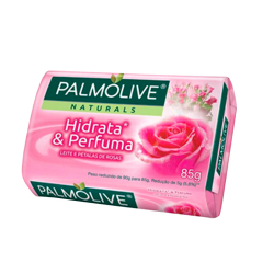 sabonete palmolive leite e petalas de rosas 85g