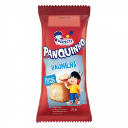 minibolo baunilha recheio creme de baunilha panco panquinho pacote 35g