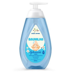 sabonete liquido johnsons baby 200ml baunilha