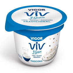 iogurte natural vigor 3graos tradicional 100g
