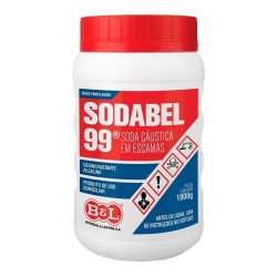 soda caustica bel 1kg 99 pura