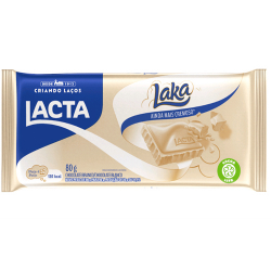 choc barra lacta 80g laka branco