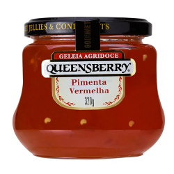 geleia agridoce queensberry pimenta vermelha 320g
