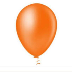 balao regina liso n7 c/50 laranja 180688
