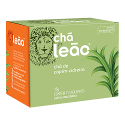 cha leao capim cidreira sachet 15gr