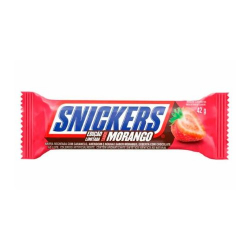 chocolate snickers 42g morango