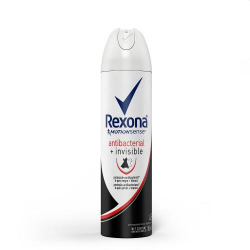 desodorante aerosol rexona feminino antibacterial invisible 150ml