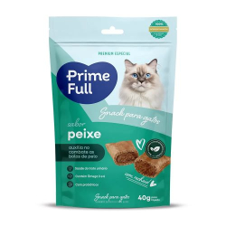 petisco p/gatos prime full 40g peixe