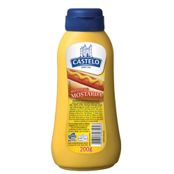 molho de mostarda castelo 200g