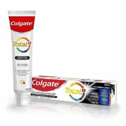 creme dental colgate total 12 180g carvao ativad