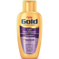 shampoo niely gold 300ml liso prolongada