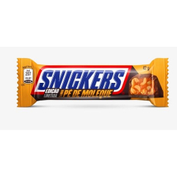 chocolate snickers 42g pe de moleque