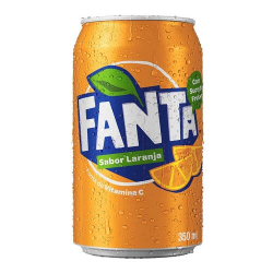 refrigerante fanta laranja lata 350ml