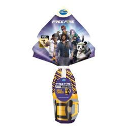 ovo de pascoa arcor free fire - 100g