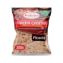 farofa de mand poletto picante 300g
