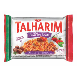 talharim nissin miojo sabor carne com tomate 90g