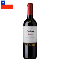 vinho chileno tinto casillero del diablo cabernet chileno 750ml