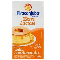leite condensado piracanjuba zero lactose 395g