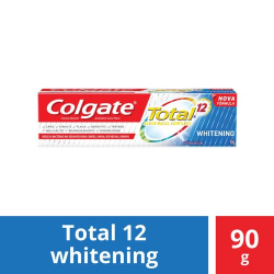creme dental colgate total 12 whitening gel 90g