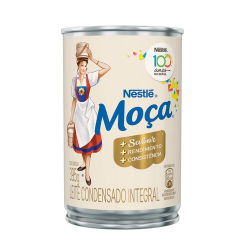 leite condensado moca tradicional nestle 395g