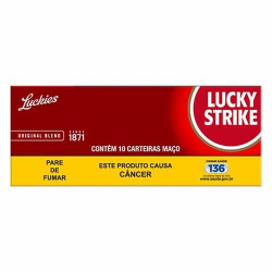 cigarro lucky strike red ulp box