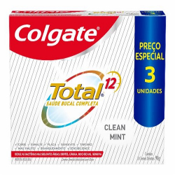 creme dental colgate totalclean mintx
