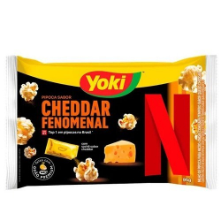 pipoca para microondas yoki 95g cheddar