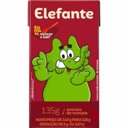 extrato de tomate elefante 135g tp